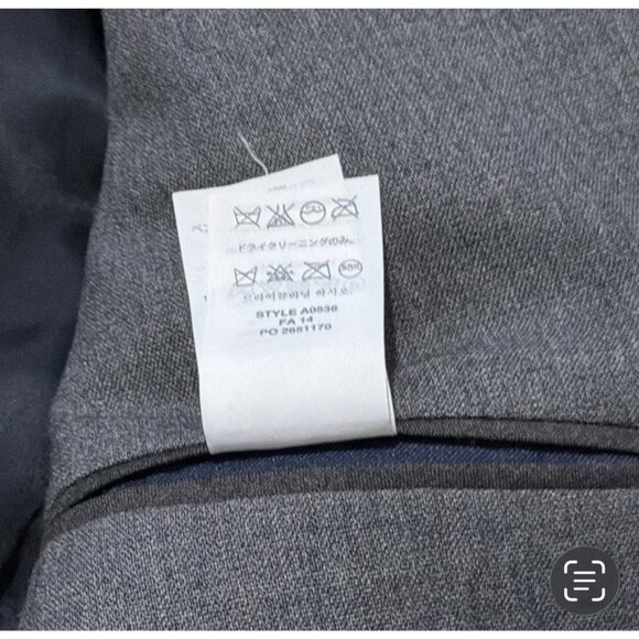 J Crew Jacket Mens 40R Gray Ludlow Sport Lux Minimalist Gentleman Intelectual - Picture 15 of 16